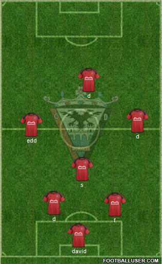 C.D. Mirandés Formation 2016