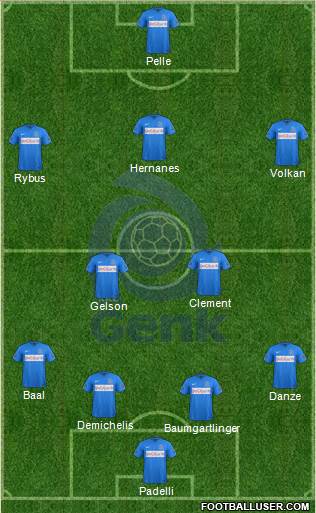 K Racing Club Genk Formation 2016