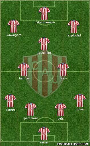 Unión de Santa Fe Formation 2016