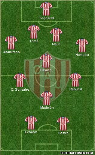 Unión de Santa Fe Formation 2016