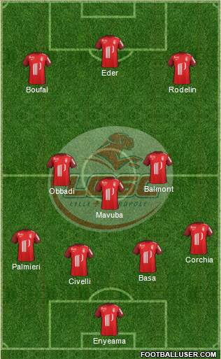 LOSC Lille Métropole Formation 2016