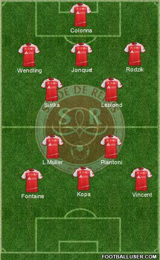 Stade de Reims Formation 2016