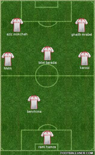 Tunisia Formation 2016