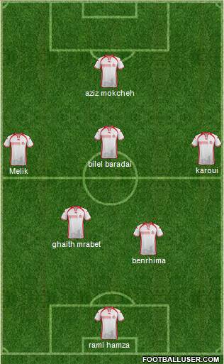 Tunisia Formation 2016