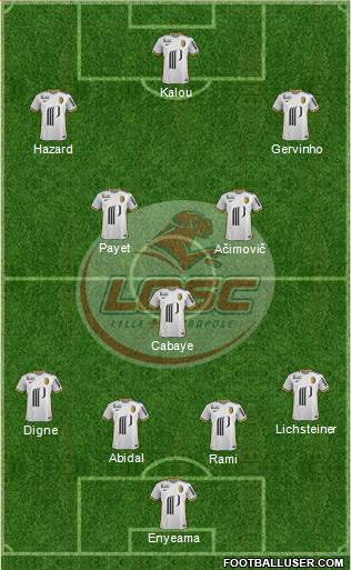 LOSC Lille Métropole Formation 2016