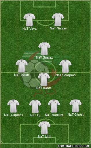 Algeria Formation 2016