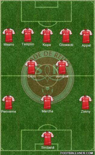 Stade de Reims Formation 2016