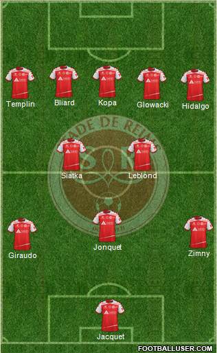 Stade de Reims Formation 2016