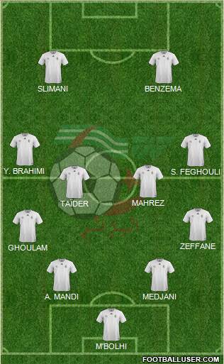 Algeria Formation 2016