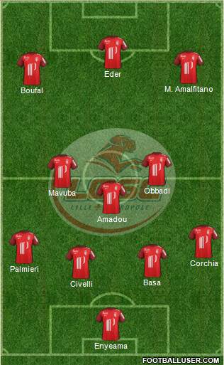 LOSC Lille Métropole Formation 2016