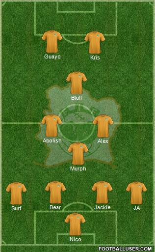 Côte d'Ivoire Formation 2016