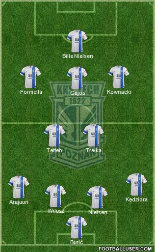 Lech Poznan Formation 2016