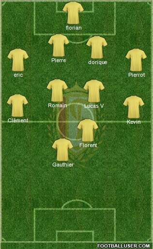 R Standard de Liège Formation 2016