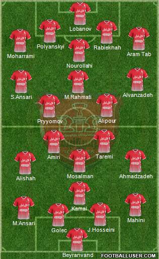 Persepolis Tehran Formation 2016