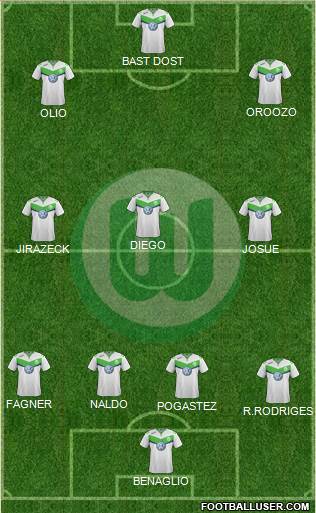 VfL Wolfsburg Formation 2016