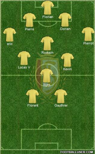 R Standard de Liège Formation 2016