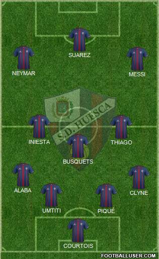 S.D. Huesca Formation 2016