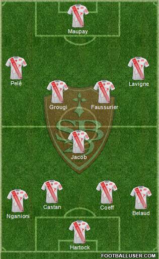 Stade Brestois 29 Formation 2016