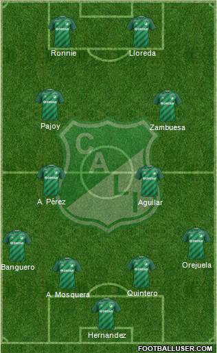 AC Deportivo Cali Formation 2016