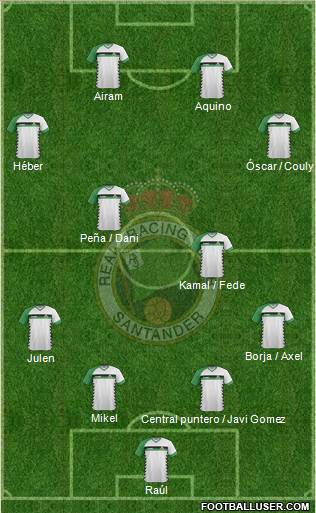 R. Racing Club S.A.D. Formation 2016