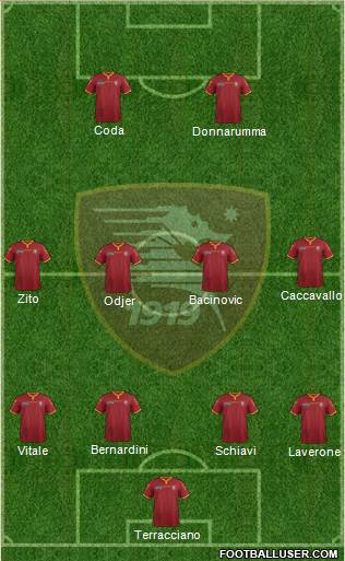 Salernitana Formation 2016