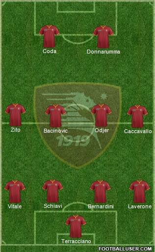 Salernitana Formation 2016