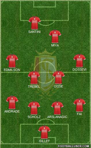 R Standard de Liège Formation 2016