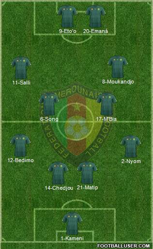 Cameroon Formation 2016