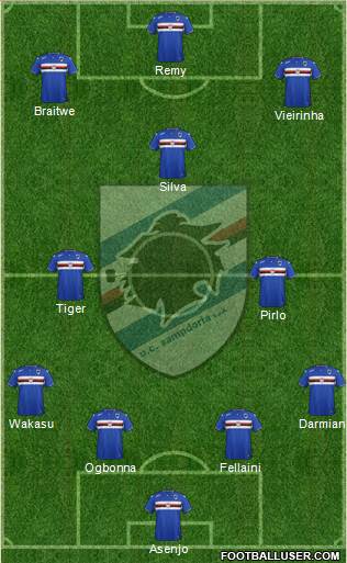 Sampdoria Formation 2016