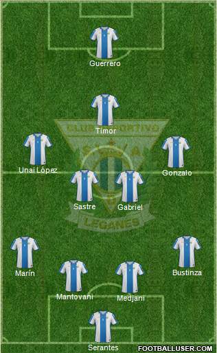 C.D. Leganés S.A.D. Formation 2016