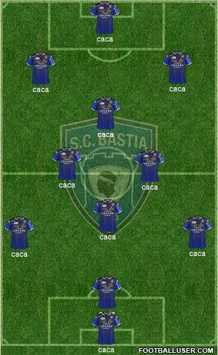 Sporting Club Bastia Formation 2016