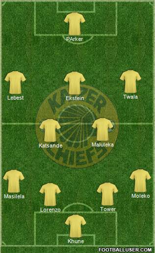 Kaizer Chiefs Formation 2016