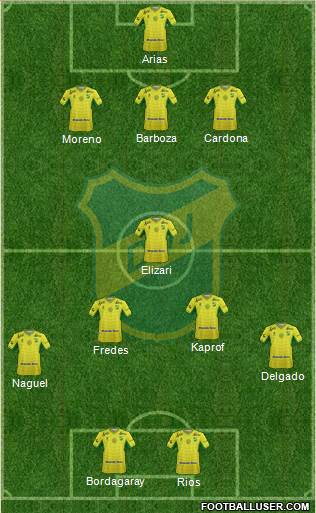 Defensa y Justicia Formation 2016