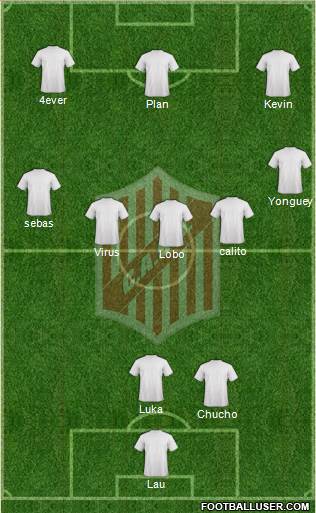 9 de Julio Formation 2016