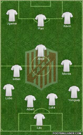 9 de Julio Formation 2016