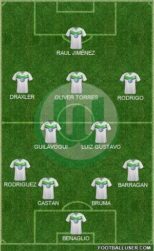 VfL Wolfsburg Formation 2016