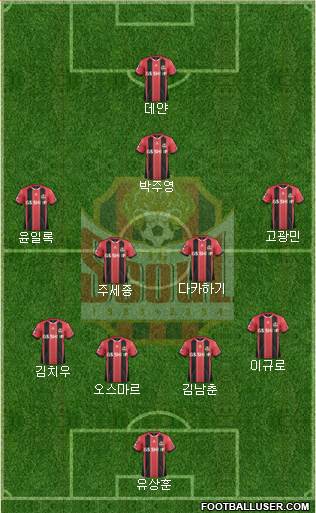 FC Seoul Formation 2016