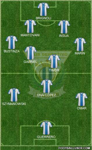 C.D. Leganés S.A.D. Formation 2016