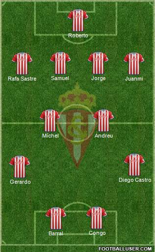 Real Sporting S.A.D. Formation 2016