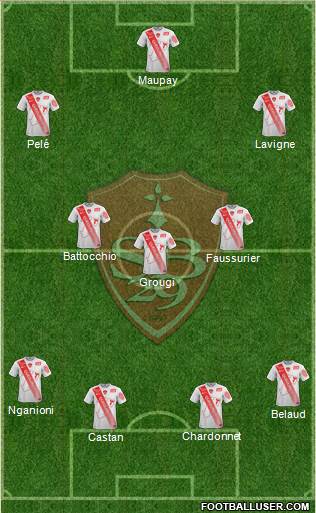 Stade Brestois 29 Formation 2016