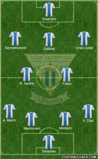 C.D. Leganés S.A.D. Formation 2016