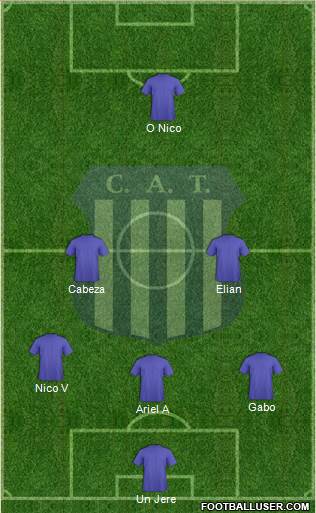 Talleres de Córdoba Formation 2016