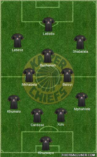 Kaizer Chiefs Formation 2016