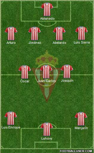 Real Sporting S.A.D. Formation 2016