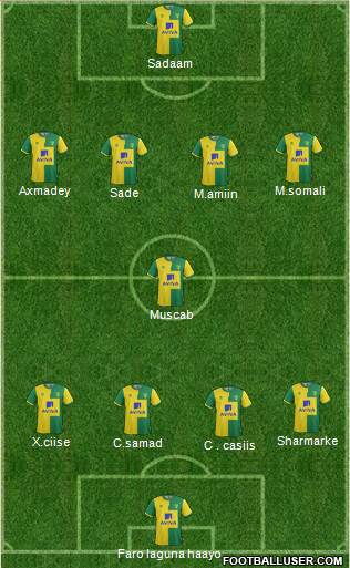 Norwich City Formation 2016