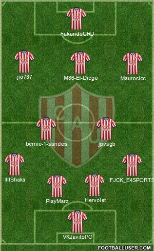 Unión de Santa Fe Formation 2016