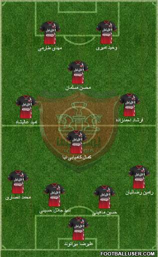 Persepolis Tehran Formation 2016