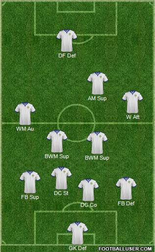 Leeds United Formation 2016