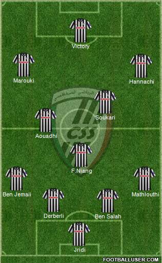 Club Sportif Sfaxien Formation 2016