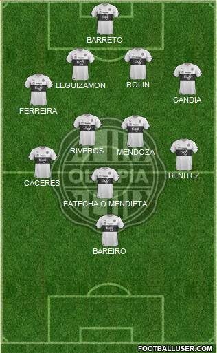 C Olimpia Formation 2016